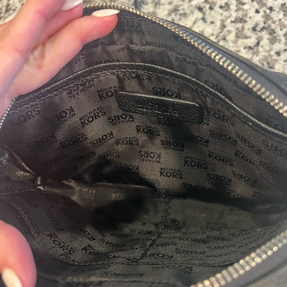 Michael Kors Black Studded Crossbody Bag - Picture 4 of 4